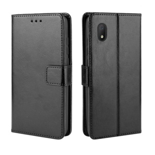 เคสหนัง ฝาพับ สําหรับ Alcatel 1A 2020 1B 2020 Apprise Glimpse 5.5 นิ้ว