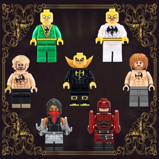 Kingpin บล็อคตัวต่อ รูปกําปั้นเหล็ก Daredevil Matt Murdock Marvel ของเล่นเสริมการเรียนรู้ สําหรับเด็ก DIY