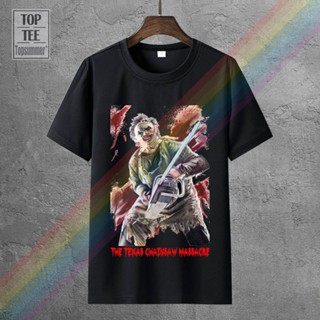 เสื้อเบลาส์ เท็กซัสโซ่เห็นการสังหารหมู่โปสเตอร์ภาพยนตร์คนคาร์นิวัล Tshirt สวมเสื้อยืดแปลก Tshirts Yaoi เสื้อยืดของขวัญให