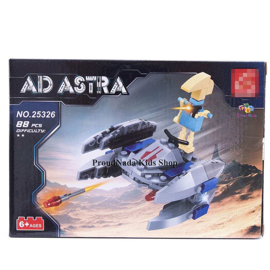 ProudNada Toys ชุดตัวต่อยานอวกาศ 25326 AD ASTRA 88 PCS 25326