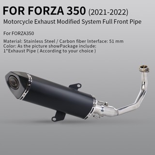 ท่อสร้างforza350 ผ่าหมก ผ่าเปิด คอเลส , คอไทเทเนียม ท่อสร้างสำหรับรถForza350