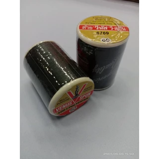 ด้ายวีนัสVENUS (ฉลากสีแดง ) ขนาด550เมตร เบอร์ 60 คละสี เหมาะสำหรับเย็บผ้า