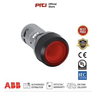 ABB CP1-13R-01 Pushbutton Red 1NC