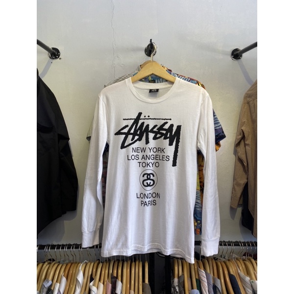 เสื้อแขนยาว Stussy World Tour