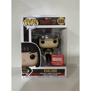 Funko Pop Xialing Shang Chi Marvel Collector Corps Exclusive 880 Damage Box