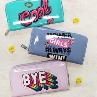 PINK PVSSY กระเป๋าสตางค์ ใบยาว กระเป๋าผู้หญิง กระเป๋าสตางค์ ของฝาก ของขวัญปีใหม่