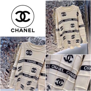 เสื้อไหมพรมแขนยาว Chanel