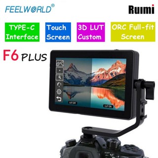 Feelworld F6 PLUS 5.5 นิ้วจอภาพ IPS ถ่ายภาพ HDMI 4K 3Dlut สัมผัส