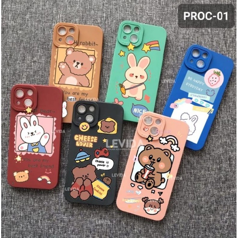Poco C71 Poco M7 Pro 5G Poco M5 Poco C40 Poco F4 5G Softcase Procamera กรณีภาพ PROC-01 สําหรับ Poco 