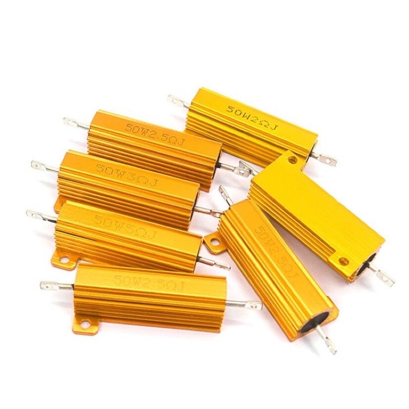 Resistor 100W 0.25/1/2/3/4.7/5/8/10/12/22/25/30/47/50/100/120/330/390/470/680 OHM (1K 5K) ส่งทุกวัน