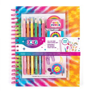 3C4G All in One Sketching Set Tie Dye