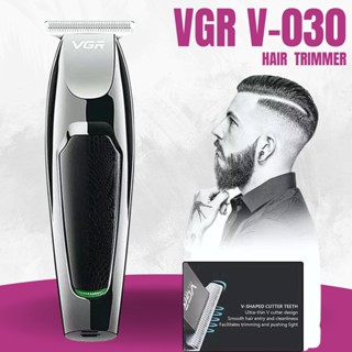 VGR V-030 ปัตตาเลี่ยนตัดผมไร้สายเหมาะสำหรับผู้เริ่มต้นตัดผมเอง ใช้งานง่าย  Hair trimmer