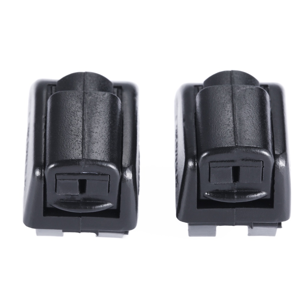 2Pcs Water Spray Jet หัวฉีด OE 1Z0955985พลาสติก ABS กระจกรถยนต์ Wiper Washer Fit สำหรับ Skoda Octavi