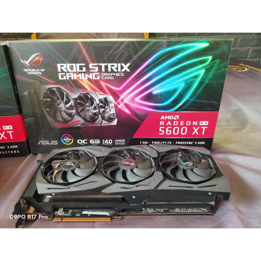 rx5600xt rog strix 8G 3 Fan