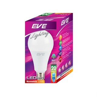 หลอด LED EVE A90 20 วัตต์ WARMWHITE E27