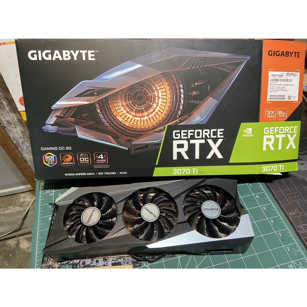 RTX3070TI 8GB GIGABYTE GAMING