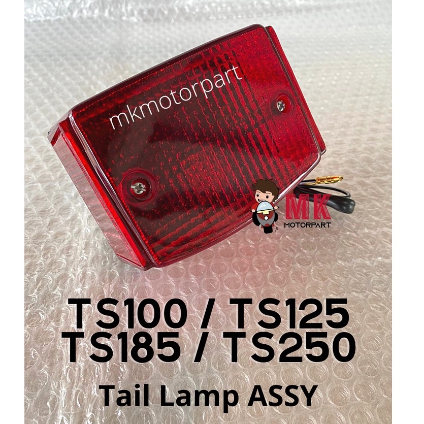 Tail LAMP ASSY Suzuki TS100 / TS125 / TS185 / TS250 ER ไฟท้าย / Lampu Brek Ekor Belakang