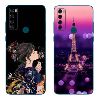 เคสโทรศัพท์มือถือ ซิลิโคน TPU นิ่ม ลายภาพวาด TCL 10 SE 20 SE 30 SE