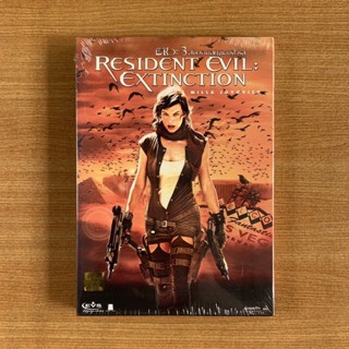 DVD : Resident Evil Extinction (2007) ผีชีวะ ภาค 3 สงครามสูญพันธ์ไวรัส [มือ 1 ปกสวม] Milla Jovovich ดีวีดี