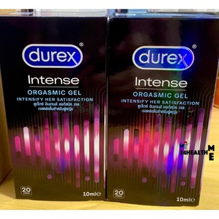 Exp2024 แพ๊ค 2 กล่อง 🔥 Durex Intense Orgasmic Gel 10 ml ดูเร็กซ์ อินเทนส์ ออกัสมิค เจล สำหรับผู้หญิง เพิ่มความสุข ฟิน