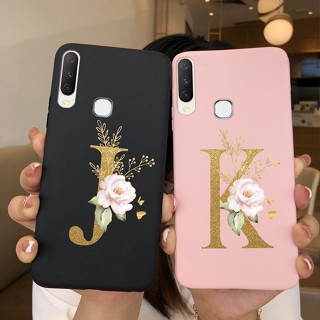 เคสโทรศัพท์ ซิลิโคนนิ่ม TPU กันกระแทก ลายตัวอักษร แฟชั่น สําหรับ Vivo Y12 Y11 Y 11 Y 12