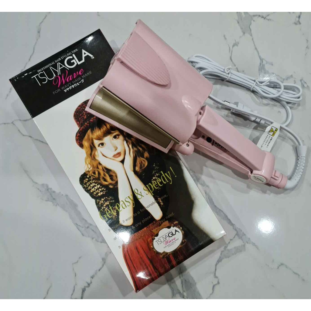 Vise TSUYAGLA WAVE MERMAID CURL/ Vise WAVE 3 BARREL/WAVY WAVE Hair Clipper/ผม Vise