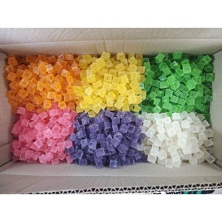 วุ้นกรอบ(จิ๋ว)6สี 1ลังหนักประมาณ2.3กก.ราคาเพียง270บาท