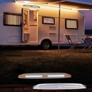 6W LED RV Caravan Camper Awning Light Exterior Camping Lamp for Marine Trailer Protection Level IP56 Not Afraid of Sunsh