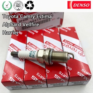 หัวเทียน DENSO IRIDIUM TOYOT A SK20R11 (Camry Wish ALTIS VIOS Yaris) รหัสอะไหล่ 90919-01210 4 ชิ้น