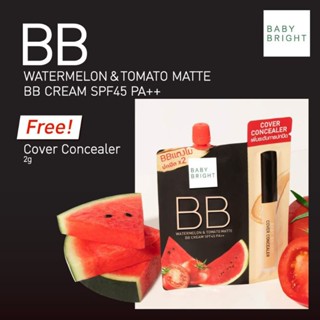 Baby Bright Watermelon &amp; Tomato Matte BB Cream SPF45 PA++