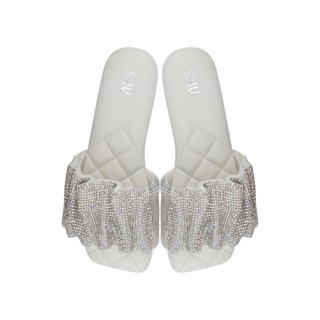 SHU PALETTE SOFT SANDALS BLING BLING WHITE CHOC