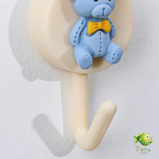 YOYO ตะขอแขวนติดผนัง ลายการ์ตูนน่ารัก 3D Cartoon coat hook