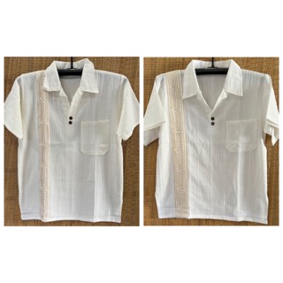 เสื้อผ้าฝ้ายเดินเชือกข้าง