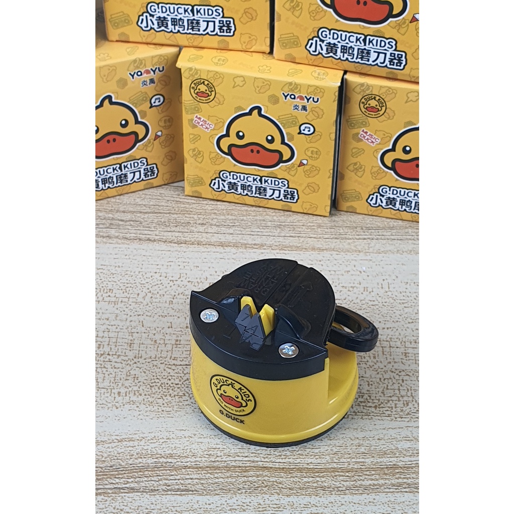ที่ลับมีดเป็ดเหลือง Little Duck อุปกรณ์ลับของมีคม ทำจากคาร์ไบด์ จัดส่ง 1-2 วันทำการ