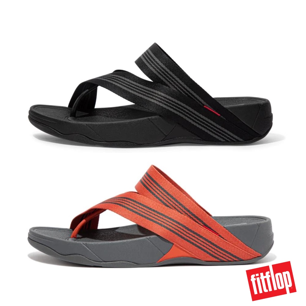 [ลด30% เก็บโค้ด 2509FASHDD] FitFlop SLING Webbing Toe-Post Sandals รองเท้าแตะ ฟิตฟลอป ผู้ชาย แท้