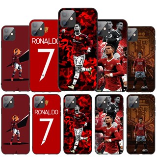 เคสโทรศัพท์มือถือ ซิลิโคนนิ่ม ลาย EDC30 cr7 manchester Uniteded Cristiano Ronaldo สําหรับ OPPO A54 A91 F15 A92 A72 A52 A93 A94 R9 F1 Plus R9s Find X3 Neo