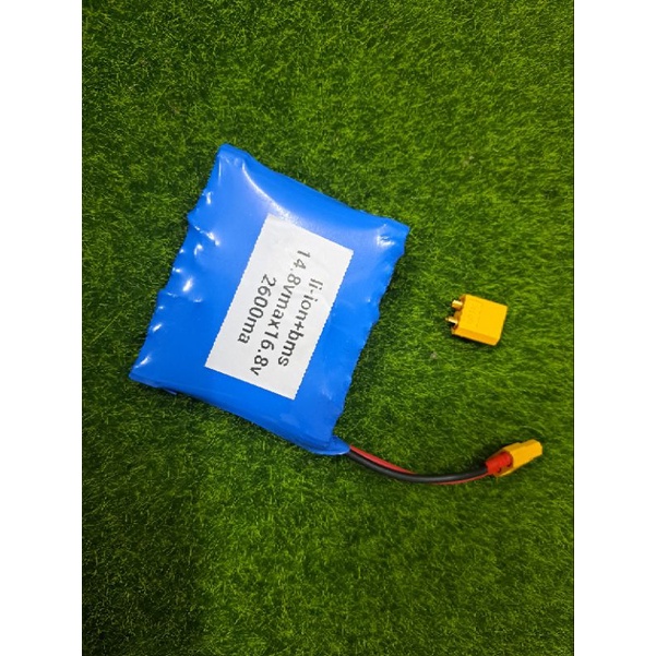 แบตเตอรี่ลิเธียมไออ้อน 14.6-16.8 โวลท์เหมาะสำหรับทำลำโพง bluetooth DIY หรือใช้งานทั่วไป