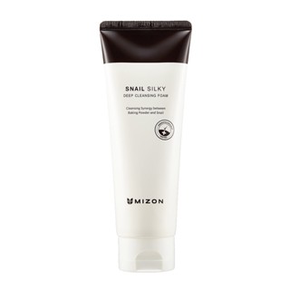 Mizon snail Silky Deep Cleansing Foam 150 กรัม / ผงฟู, เมือกหอยทาก, ปรับปรุงสีผิว