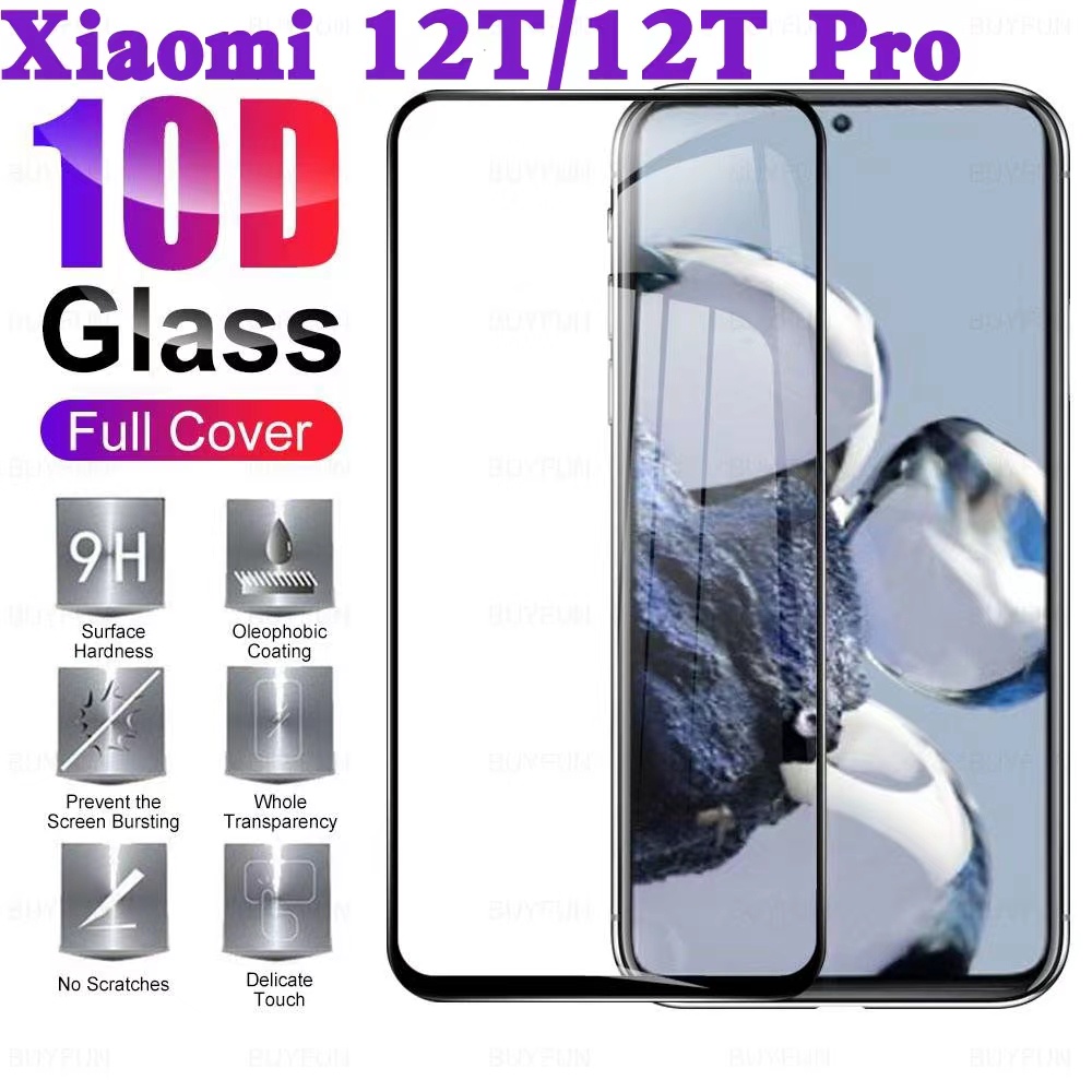Xiaomi 12T(พร้อมส่งในไทย)ฟิล์มกระจกเต็มจอXiaomi 12T/Xiaomi 12T Pro/Mi11T 5G/Mi11T Pro 5G/Mi 12T/Mi 1