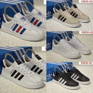 รองเท้าผ้าใบหนังAdidas (size37-45)