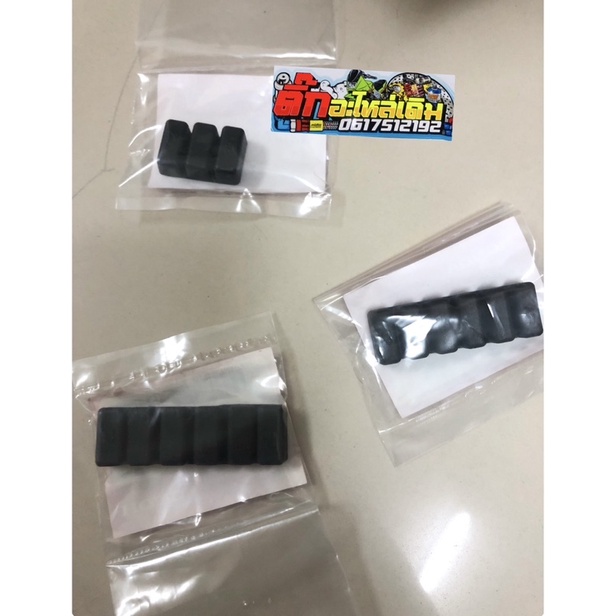 ยางรองเสื้อสูบเวฟ125S/R/บังลม แท้ศูนย์(ได้3ชิ้น)