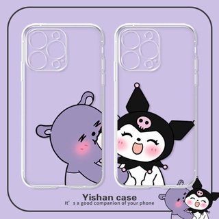 Kuromi เคสไอโฟน iPhone 11 14 pro max 8 Plus case X Xr Xs Max Se 2020 cover เคส iPhone 13 12 pro max 7 Plus