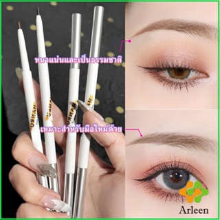 Arleen Bobeini  ดินสอเขียนคิ้วติดทนนาน แบบสองหัว กันน้ํา ติดทนนาน Eyebrow