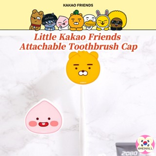 [Daiso Korea] Little Kakao Friends Attachable Toothbrush Cap 1P, Toothbrush Hanger, Toothbrush Storage, Toothbrush holder