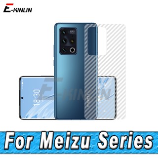 ฟิล์มกันรอยด้านหลัง คาร์บอนไฟเบอร์ 3D สําหรับ MeiZu 18s 18 Pro 16 16T 16th Plus 5 ชิ้นต่อล็อต