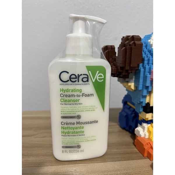 แพกเกจใหม่ cerave cream to foam 236ml