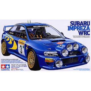 (เหลือ 1 ชิ้น กรุณาแชทเพื่อยืนยัน ก่อนโอน) 4950344992942 24199 1/24 Subaru Impreza WRC `98 Monte Carlo