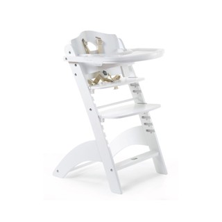 CHILDHOME เก้าอี้อเนกประสงค์ รุ่น LAMBDA3 EVOLUTIVE HIGHCHAIR + TRAY COVER - WHITE