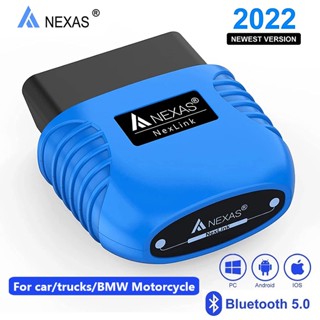 NEXAS NexLink Bluetooth 5.0 Obd2 Scanner JOBD/OBDI/EOBD Car Scanner Odb2 Car Diagnostic Tool Car Diagnostic Scanner For iOS Android Windows