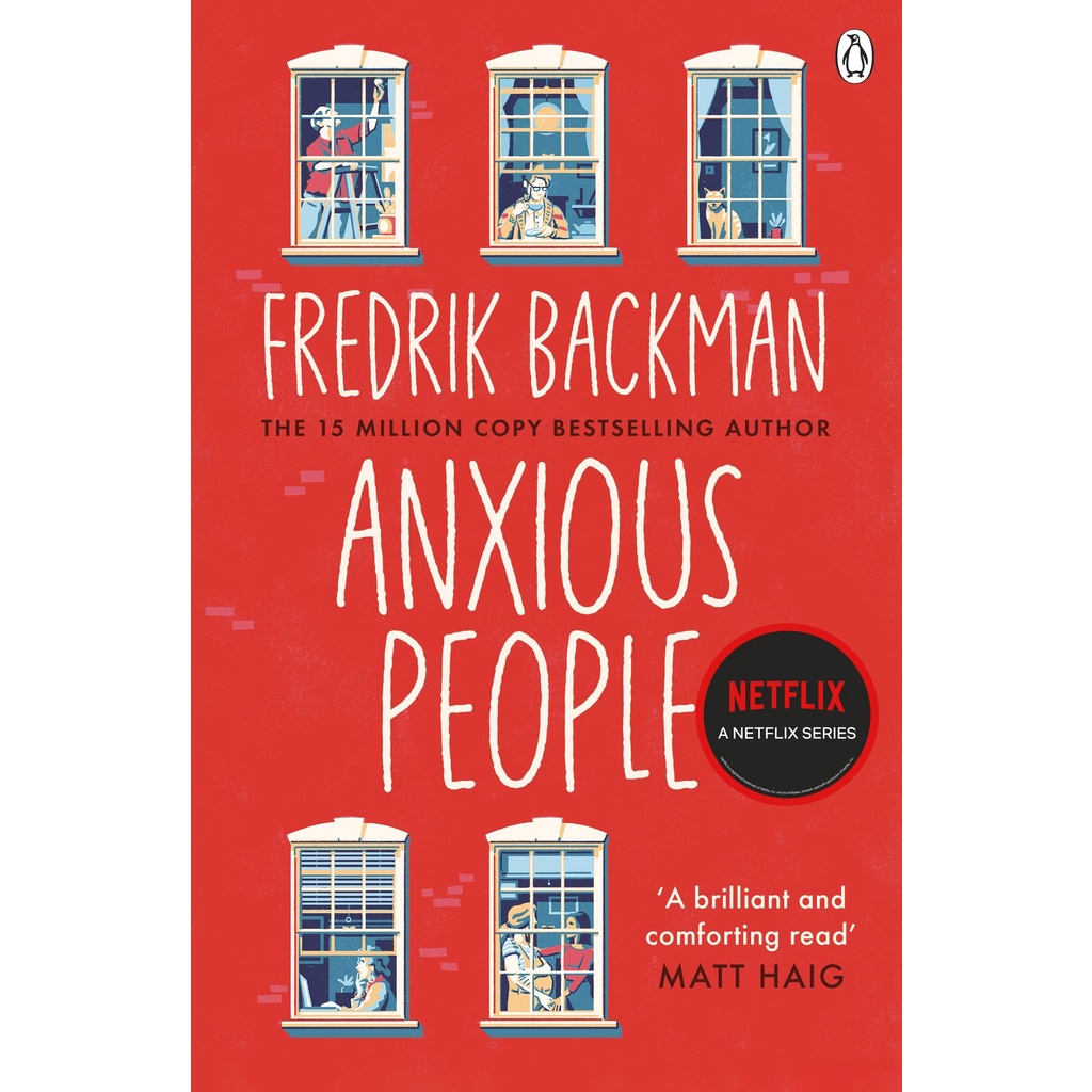 Anxious People : The No. 1 New York Times bestseller, now a Netflix TV Series Paperback English By (